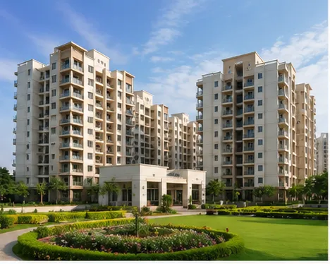 Housing scheme and flats