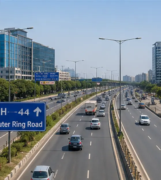 Highway and ring roads